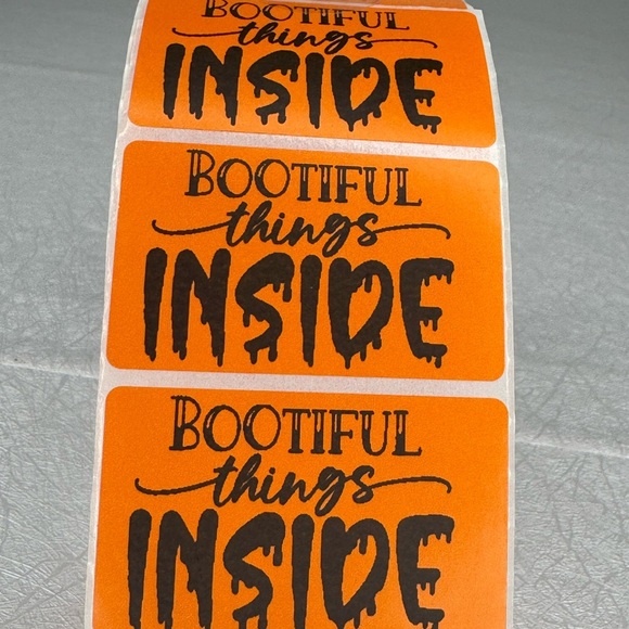 Boo-tiful Things Inside Sticker Halloween Sticker, Ghost Sticker, Packaging - Picture 11 of 11